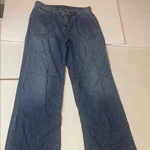 Wide Leg Denim Jeans